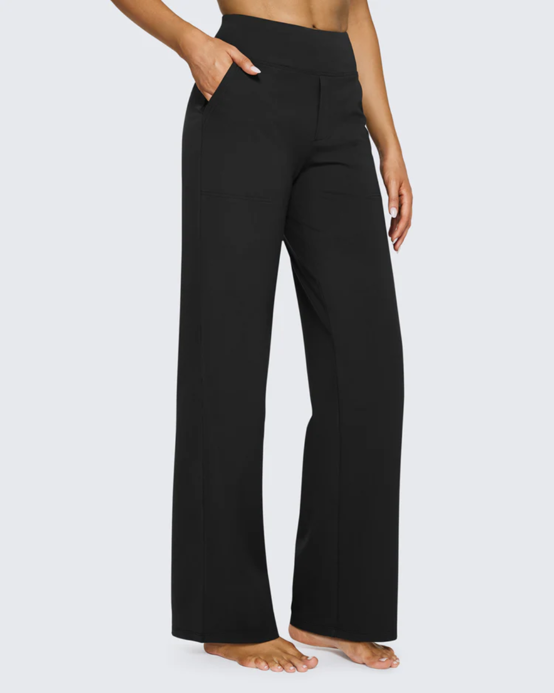 Morava™ Work-to-Yoga High-Waist Pants with Pockets